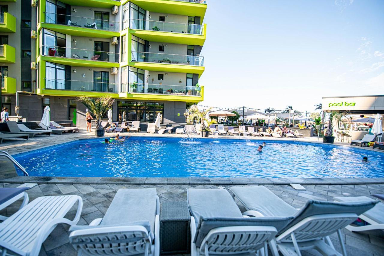 Apartment Katrina - Alezzi Beach - Sea View Năvodari Eksteriør bilde
