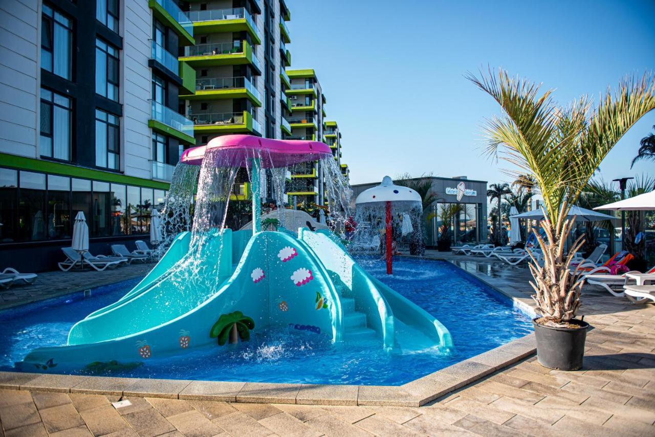 Apartment Katrina - Alezzi Beach - Sea View Năvodari Eksteriør bilde