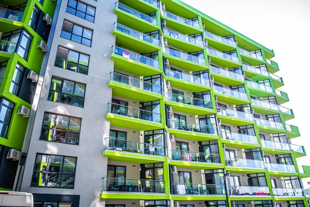 Apartment Katrina - Alezzi Beach - Sea View Năvodari Eksteriør bilde