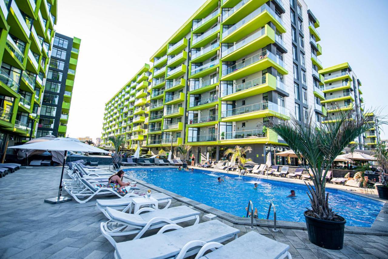 Apartment Katrina - Alezzi Beach - Sea View Năvodari Eksteriør bilde